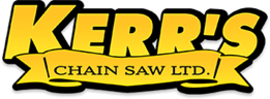Large kerrs chainsaw logo